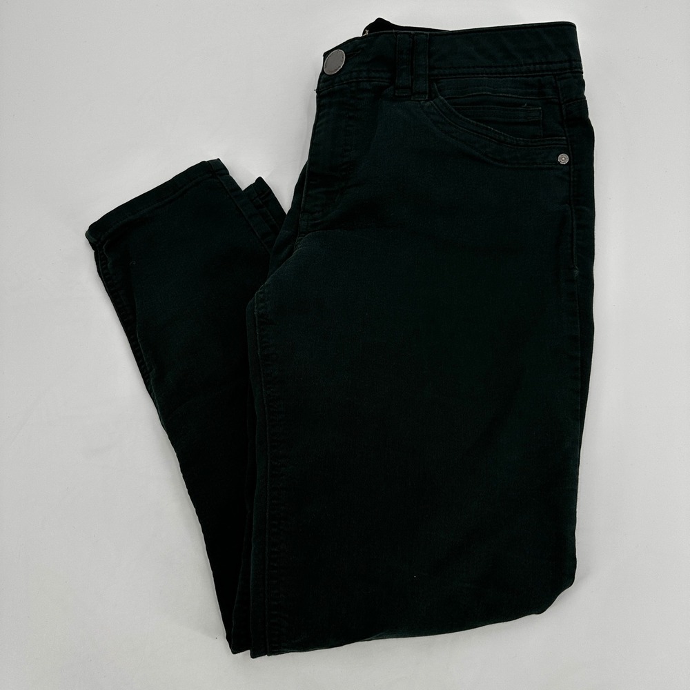 Democracy Ab technology Forest Green Skinny Pants 8 Stretch Dark Emerald Jewel